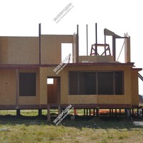 Дом в деревне Иванькино двухэтажный 219,8 м² из СИП панелей | фото, отзывы, цена