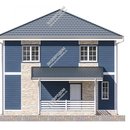 Проект двухэтажного дома «Константа» из СИП панелей | фото, отзывы, цена