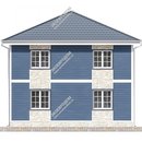 Проект двухэтажного дома «Константа» из СИП панелей | фото, отзывы, цена