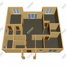 Проект одноэтажного дома Астон из СИП панелей | фото, отзывы, цена