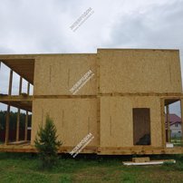 Дом в деревне Вашутино двухэтажный 211,7 м² из СИП панелей | фото, отзывы, цена