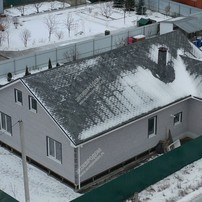 Дом в Московской области, в городе Егорьевск, на улице 1-ый проезд Комарова, одноэтажный 173,1 м² из СИП панелей | фото, отзывы, цена