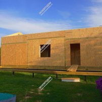 Дом в деревне Козино одноэтажный 125 м² из СИП панелей | фото, отзывы, цена