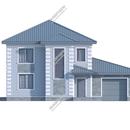 Проект двухэтажного дома «Элиста» из СИП панелей | фото, отзывы, цена