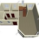 Проект одноэтажного дома с мансардным этажом «Конгрессмен» из СИП панелей | фото, отзывы, цена