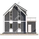 Проект одноэтажного дома с мансардным этажом «Смальт» из СИП панелей | фото, отзывы, цена
