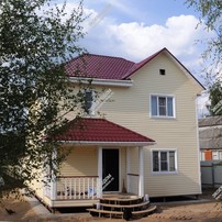 Дом в селе Ульянино двухэтажный 142,8 м² из СИП панелей | фото, отзывы, цена