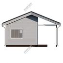 Проект одноэтажного дома «Парма» из СИП панелей | фото, отзывы, цена