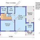 Проект дома с мансардным этажом Колизей | фото, отзывы, цена
