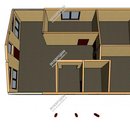 Проект одноэтажного дома «Забава» из СИП панелей | фото, отзывы, цена