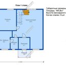 Проект одноэтажного дома с мансардным этажом «Грация» из СИП панелей | фото, отзывы, цена