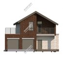 Проект одноэтажного дома с мансардным этажом «Лорн» из СИП панелей | фото, отзывы, цена