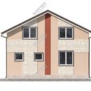 Проект двухэтажного дома «Царево» из СИП панелей | фото, отзывы, цена