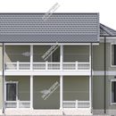 Проект двухэтажного дома «Млечный путь» из СИП панелей | фото, отзывы, цена