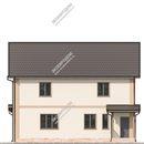Проект двухэтажного дома «Гиперболоид» из СИП панелей | фото, отзывы, цена