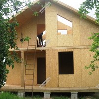 Дом в деревне Фильчаково одноэтажный с мансардным этажом 112.5 м² из СИП панелей | фото, отзывы, цена