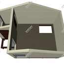 Проект одноэтажного дома «Сильвия» из СИП панелей | фото, отзывы, цена