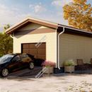 Проект гаража Ступино из СИП панелей | фото, отзывы, цена