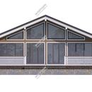Проект одноэтажного дома «Салли» из СИП панелей | фото, отзывы, цена