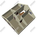 Проект двухэтажного дома с мансардным этажом «Берта» из СИП панелей | фото, отзывы, цена