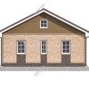 Проект одноэтажного дома «Егорий» из СИП панелей | фото, отзывы, цена