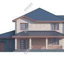 Проект двухэтажного дома «Сиело» из СИП панелей | фото, отзывы, цена