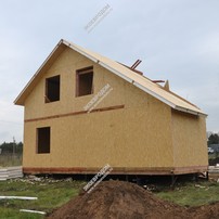 Фотографии строительства дома из СИП панелей в Тульской области в городе Плавск из СИП панелей | фото, отзывы, цена