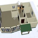 Проект двухэтажного дома с мансардным этажом «Нэнси» из СИП панелей | фото, отзывы, цена