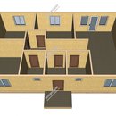 Проект одноэтажного дома «Кентукки» из СИП панелей | фото, отзывы, цена