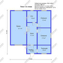 Проект одноэтажного дома Миранда из СИП панелей | фото, отзывы, цена