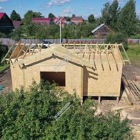 Дом в деревне Горшково одноэтажный 74,3 м² из СИП панелей | фото, отзывы, цена