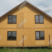 Дом в деревне Красные холмы двухэтажный 179,2 м² из СИП панелей | фото, отзывы, цена