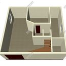 Проект двухэтажной бани «Причал» из СИП панелей | фото, отзывы, цена