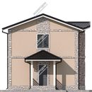Проект двухэтажного дома «Ренессанс» из СИП панелей | фото, отзывы, цена