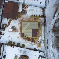 Дом в деревне Вальцево двухэтажный 129,8 м² из СИП панелей | фото, отзывы, цена