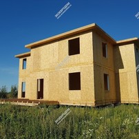 Дом в деревне Алёшино двухэтажный 386,6 м² | фото, отзывы, цена