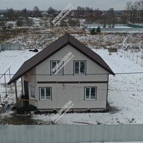 Дом в деревне Челохово Егорьевского района двухэтажный 141.7 м²  из СИП панелей | фото, отзывы, цена