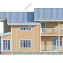Проект двухэтажного дома «Фламинго» из СИП панелей | фото, отзывы, цена