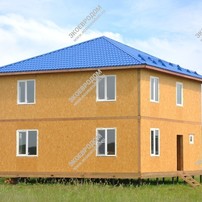Дом в Московской области, деревне Яковлево двухэтажный 180,2 м² из СИП панелей | фото, отзывы, цена