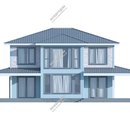 Проект двухэтажного дома «Юстина» из СИП панелей | фото, отзывы, цена
