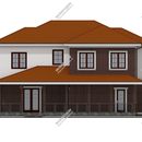 Проект двухэтажного дома «Покровский» из СИП панелей | фото, отзывы, цена