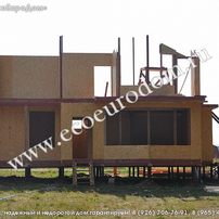 Дом из СИП-панелей в деревне Дубровка Брянской области с мансардным этажом 176 м2 из СИП панелей | фото, отзывы, цена