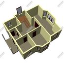 Проект одноэтажного дома с мансардным этажом Самурай | фото, отзывы, цена