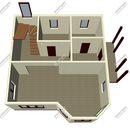 Проект двухэтажного дома «Дипломат» из СИП панелей | фото, отзывы, цена