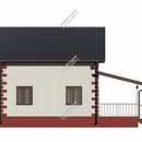Проект одноэтажного дома с мансардным этажом Генри из СИП панелей | фото, отзывы, цена