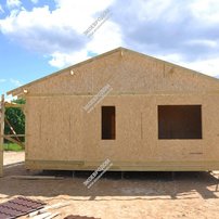 Дом в деревне Раково одноэтажный 87,5 м² из СИП панелей | фото, отзывы, цена