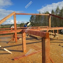 Фотографии строительства дома из СИП панелей в Калужской области в городе Малоярославце из СИП панелей | фото, отзывы, цена