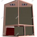 Проект одноэтажного дома с мансардным этажом «Стрелец» из СИП панелей | фото, отзывы, цена
