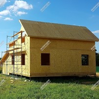 Фотографии строительства дома из СИП панелей в Егорьевском районе Московской области, д. Колычево-Боярское | фото, отзывы, цена
