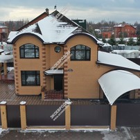 Дом в Московской области в городе Егорьевск двухэтажный 266 м² из СИП панелей | фото, отзывы, цена